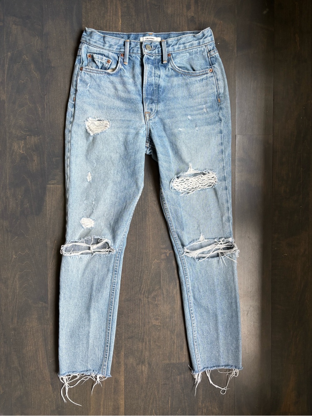 Grlfrnd Karolina Distressed Women's Jeans Size 26